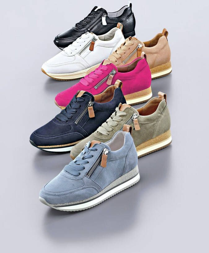 Gabor Sneakers leer pink