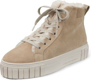 Kennel & Schmenger Enkelhoge sneakers Sun kalfssuèdeleer beige