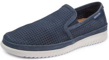 Mephisto Geperforeerde instappers Tiago blauw