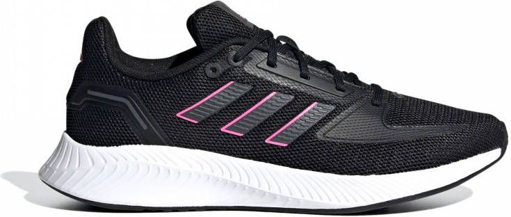 Adidas Performance Runfalcon 2.0 hardloopschoenen zwart/grijs/roze