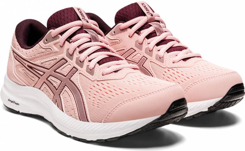 Asics gel contend 8 hardloopschoenen roze dames