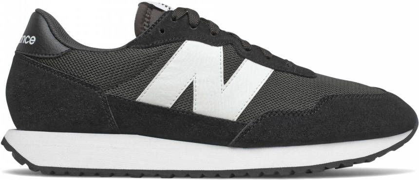 New Balance 237 Heren Schoenen Black Leer, Textil