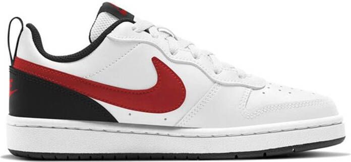 Nike Witte Lage Sneakers Court Borough Low 2(gs )
