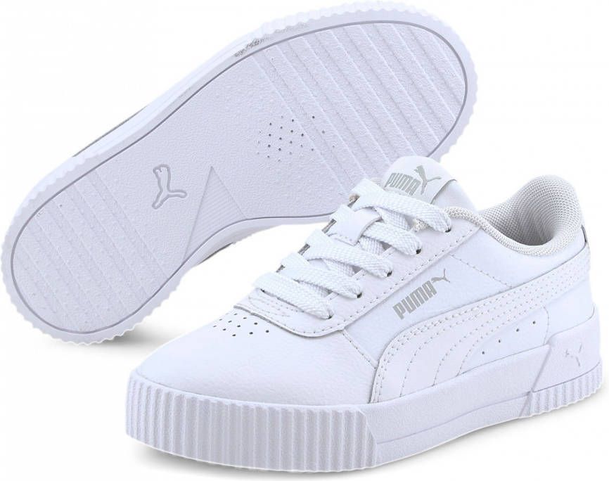 Puma Carina L PS sneakers wit/lichtgrijs