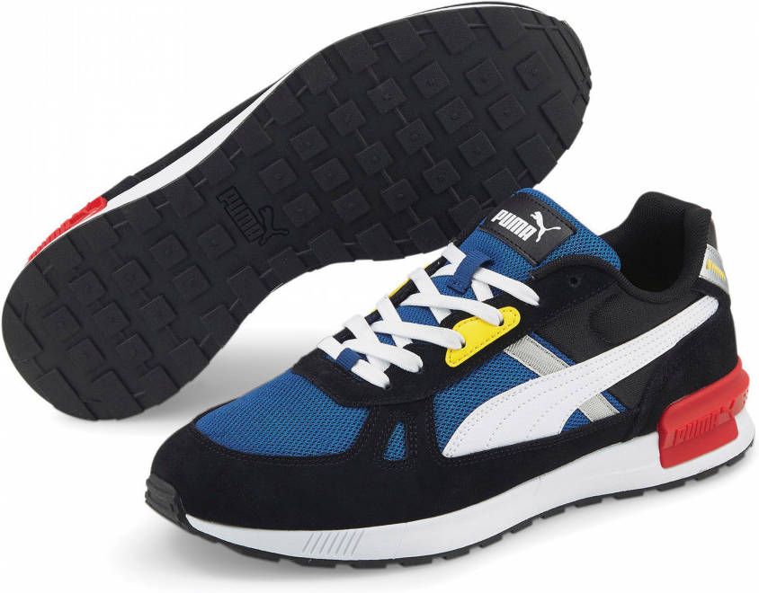 Puma Graviton Pro sneakers zwart/wit/kobaltblauw/rood