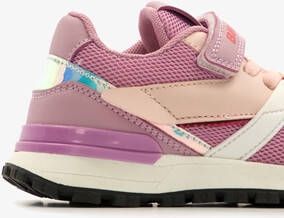 Braqeez meisjes sneakers met roze details
