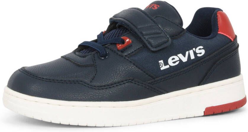 Levi's Levi&apos, s shot lage jongens sneaker blauw 31