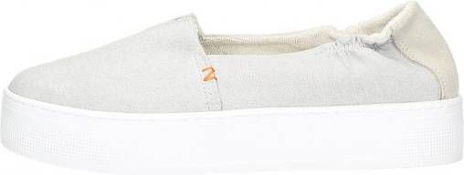 Hub plateau sneakers lichtgrijs