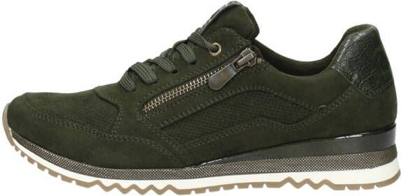 marco tozzi Sneakers groen Imitatieleer