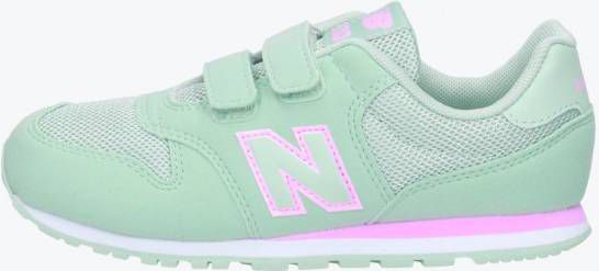 New Balance 500 sneakers mintgroen/roze