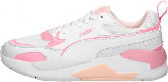 Puma Witte X ray 2 Square Jr Girl Lage Sneakers