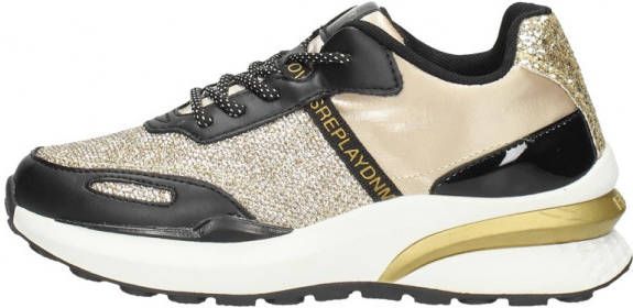Replay Zwarte Lage Sneakers Athena Jr