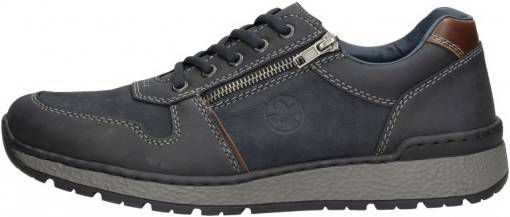 Rieker Sneakers blauw Leer 308206