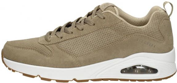 Skechers Uno Stand On Air Sneaker Heren Taupe