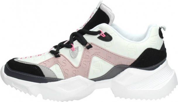 Supertrash Nika EMB W chunky sneakers roze/multi