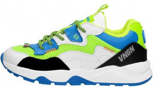 Vingino Rens Sneaker Jongens Groen/Wit