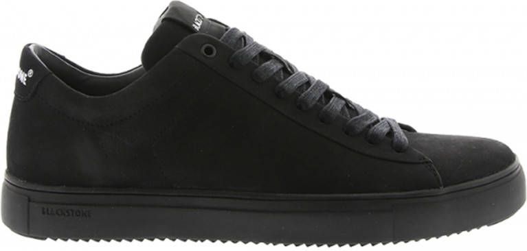 Blackstone SG40 nubuck sneakers zwart/goud