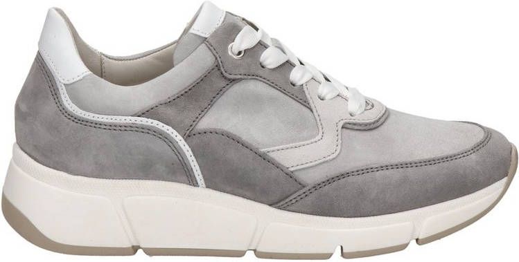 Gabor comfort suède sneakers grijs