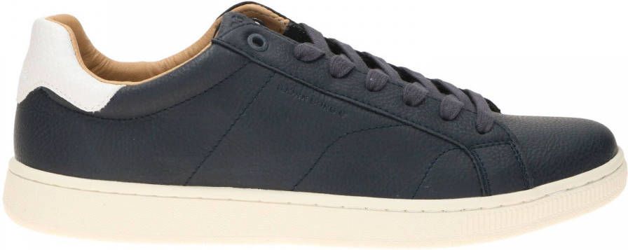 Björn Borg T305 CLS TMP M leren sneakers donkerblauw