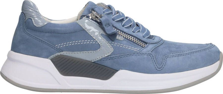 Gabor Rollingsoft Sneaker Dames Blauw