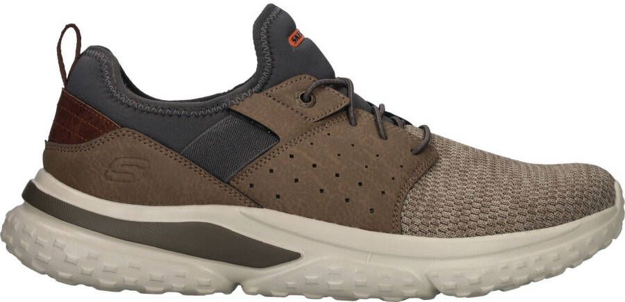 Skechers Solvano Caspian Instapper Heren Bruin