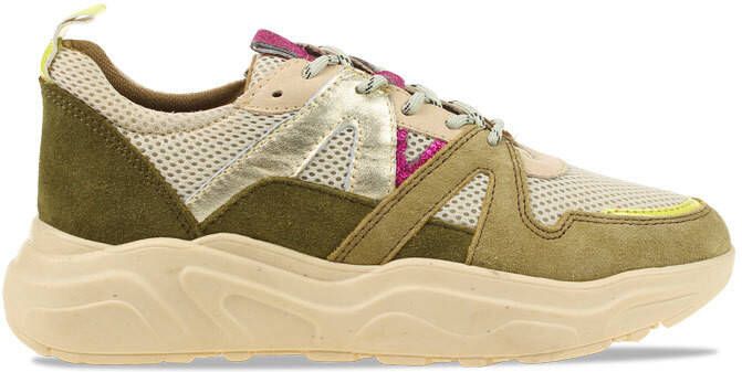 PS Poelman Year sneakers kaki/beige