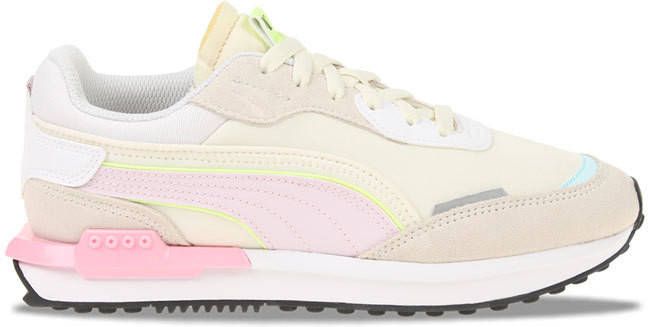 Puma City Rider Gray Violet Fizzy Sneakers