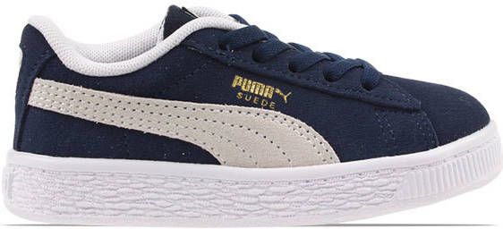 Puma Classic XXI suède sneakers donkerblauw/wit