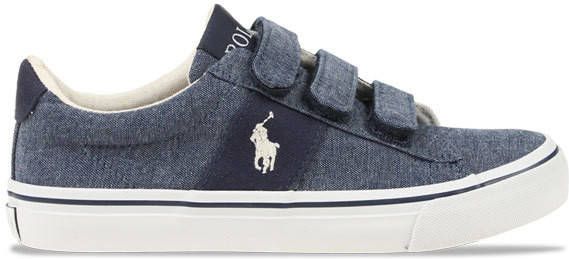 Polo Ralph Lauren Blauwe Lage Sneakers Sayer Ez