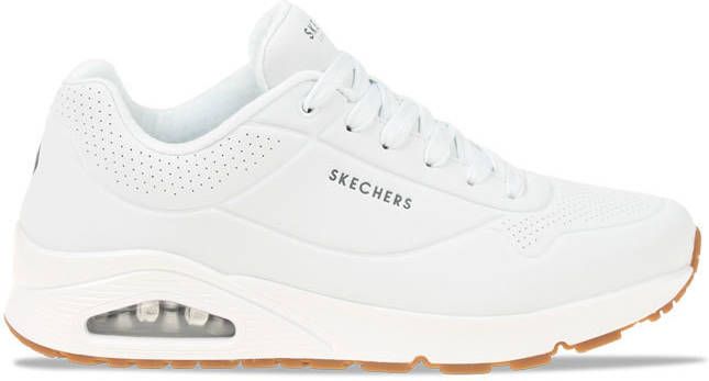 Skechers Uno sneakerssynthetisch materiaal , Wit, Heren