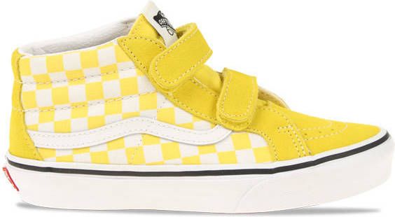 Vans Sneakers UY SK8 Mid Reissue V Checkerboard Geel