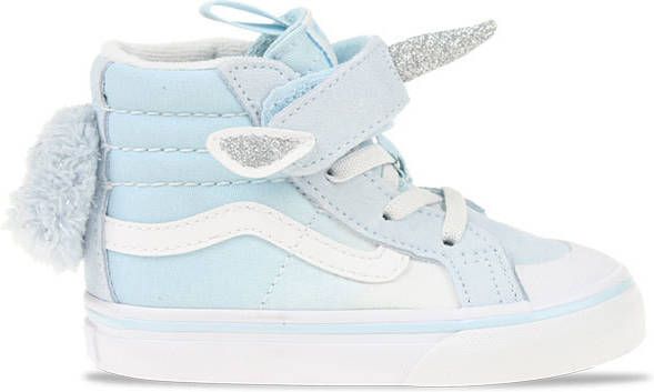 Vans SK8 Hi Reissue Unicorn/Blauw Peuters
