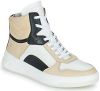 BRONX Old Cosmo leren sneakers beige/wit/zwart online kopen