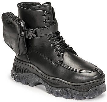 Bronx Jaxstar veterboot van leer met afneembaar etui