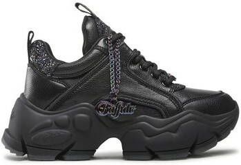 Buffalo Sneakers Baskets pailletées nappa vegan femme Binary Glam