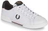 Fred Perry shoes leather trainers sneakers , Wit, Heren online kopen