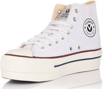 Hoge Sneakers Victoria 061101 Tribu Doble Botín Lona de Mujeres