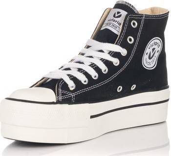Hoge Sneakers Victoria 061101 Tribu Doble Botín Lona de Mujeres