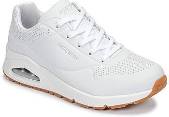 Skechers Uno stand op lucht sneakers , Wit, Dames