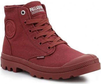 Palladium Hoge Sneakers Mono Chrome Wax Red 73089 658