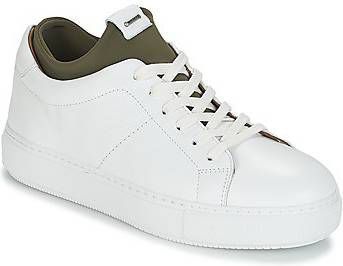 Shabbies-Sneakers-Sneaker Low Smooth-Groen - Mooisneakers.nl