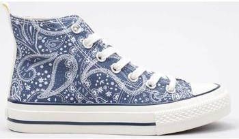 Victoria Hoge Sneakers TRIBU BRILLO BANDANA LONA