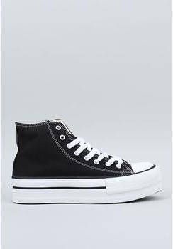Victoria Hoge Sneakers TRIBU DOBLE BOTÍN BASKET LONA