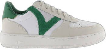 Victoria Sneakers Baskets effet cuir rétro Madrid