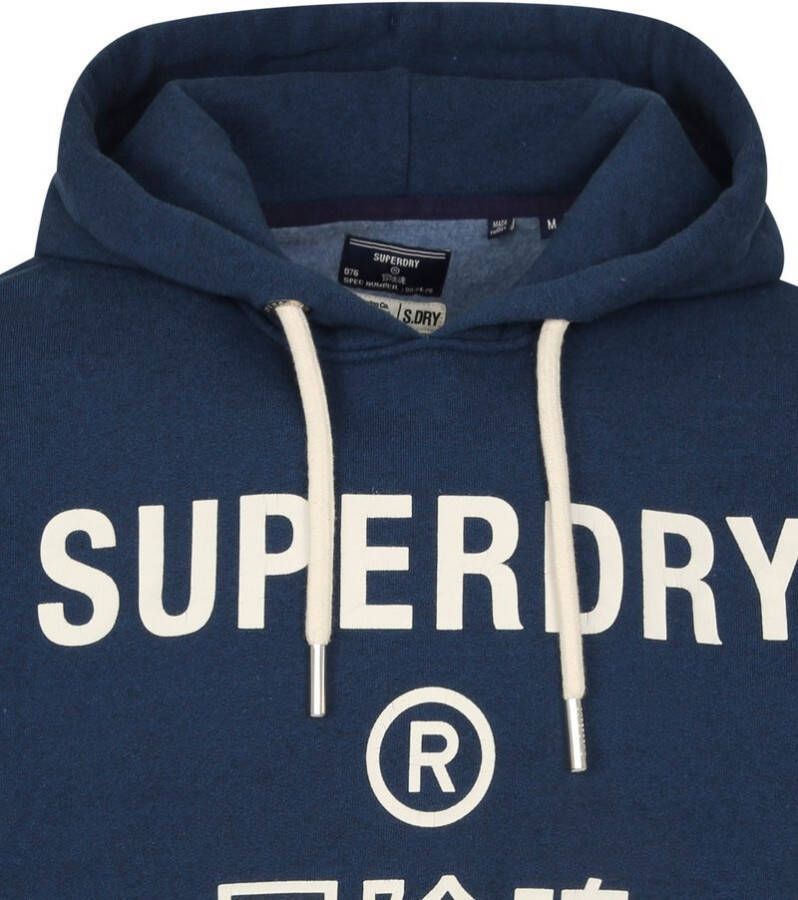 Superdry Hooded sweater logo marl(m2011828a 5wx )