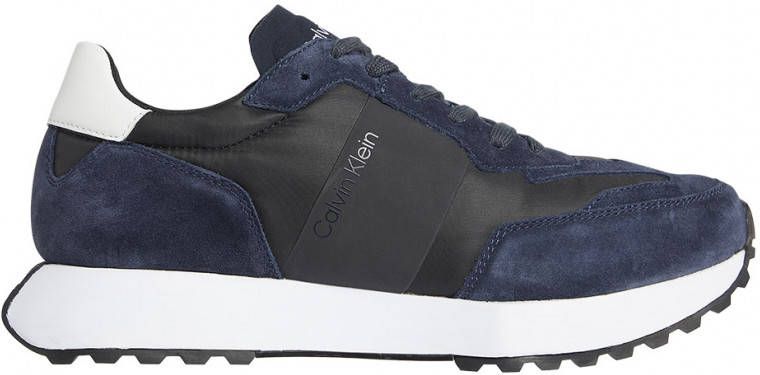 Calvin Klein Blauwe Lage Sneakers Low Top Lace Up