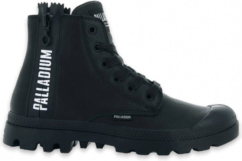 Palladium Sneakers Pampa Ubn Zips Leather Zwart