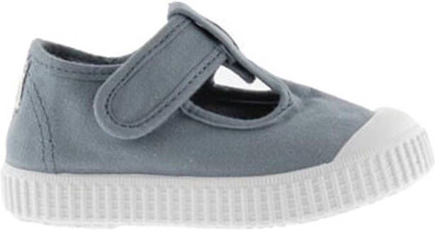 Victoria Sneakers 1915 Sandalia Tira Lona Tintada Drec Blauw