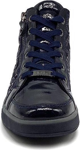 Ara 12 34499 52g enkel veterlaarsje navy