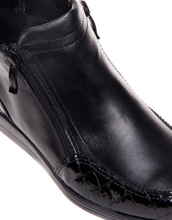 Ara Sneaker meran st kroko lack softcalf schwarz